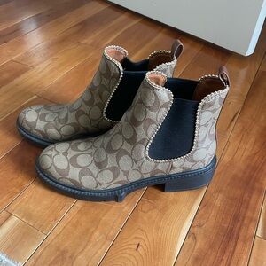 Coach bootie worn once
